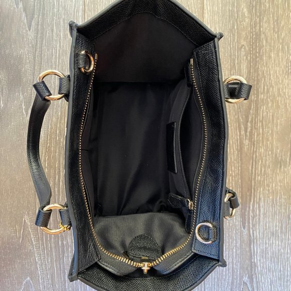 COACH Zebra Crosby Mini Carryall Satchel #33525 - Picture 6 of 14